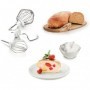 Bosch MUM54D00 robot da cucina 900 W 3,9 L Acciaio inossidabile, Bianco (MUM54D00)