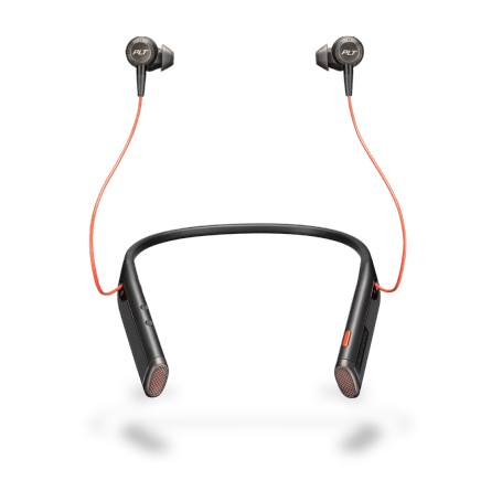POLY Voyager 6200 UC Cuffia Auricolare, Passanuca Bluetooth Nero (208748-101)