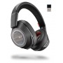 POLY Voyager 8200 UC Cuffia Padiglione auricolare Connettore 3.5 mm Bluetooth Nero (208769-01)