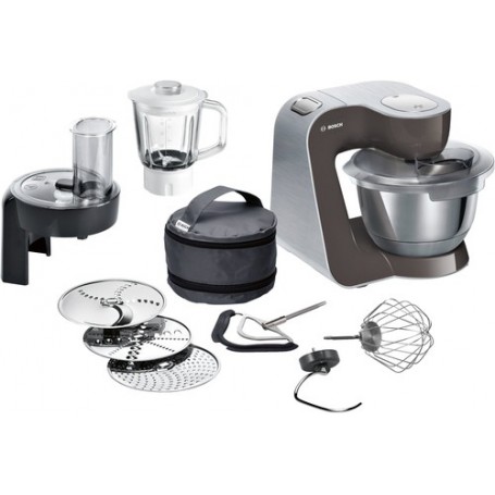 Bosch MUM58A20 robot da cucina 1000 W 3,9 L Antracite, Argento (MUM58A20)