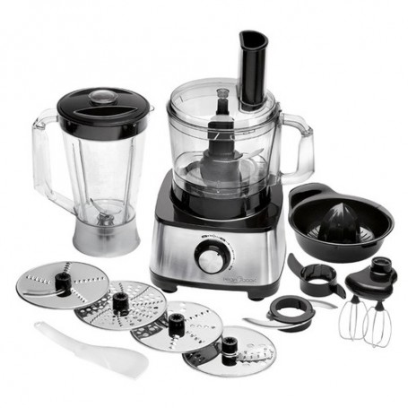 ProfiCook PC-KM 1063 robot da cucina 1200 W 1,75 L Nero, Acciaio inossidabile (PC-KM 1063)
