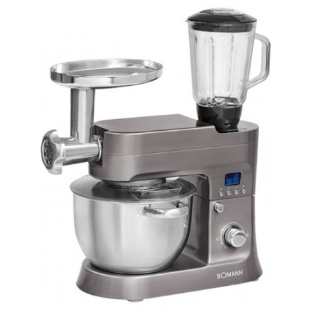 Bomann KM 1395 CB robot da cucina 1200 W 6,2 L Acciaio inossidabile (613951)