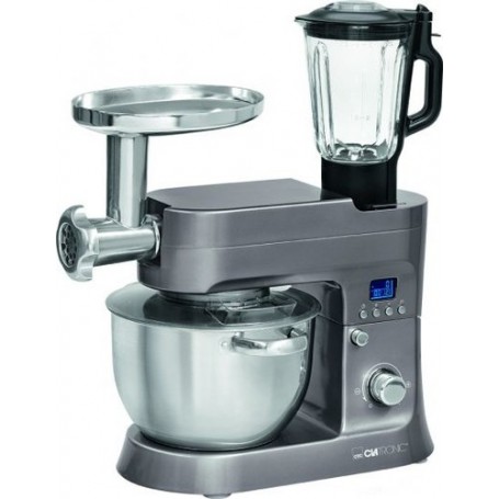 Clatronic KM 3674 robot da cucina 1200 W 6,2 L Titanio (263811)