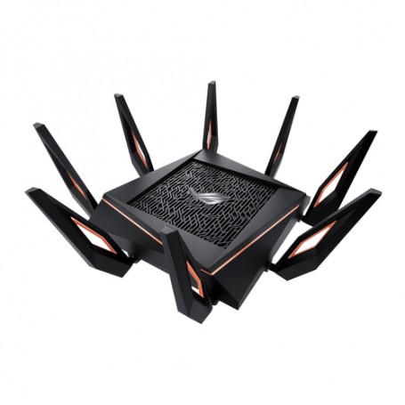 ASUS Rapture GT-AX11000 router wireless Gigabit Ethernet Banda tripla (2.4 GHz/5 GHz/5 GHz) Nero (90IG04H0-MO3G00)