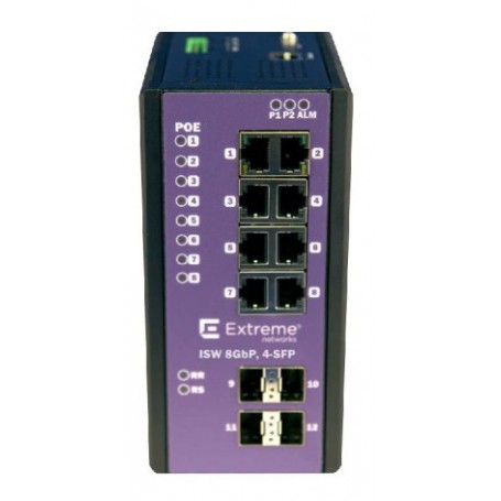 Extreme networks 16804 switch di rete Gestito L2 Gigabit Ethernet (10/100/1000) Supporto Power over Ethernet (PoE) Nero (16804)