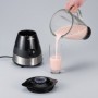 Severin SM 3718 frullatore 1,5 L Frullatore da tavolo 550 W Nero, Acciaio spazzolato (SM 3718)