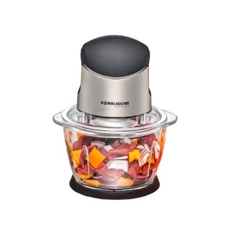 Rommelsbacher MZ 400 tritaverdure elettrico 1 L 400 W Nero, Acciaio inossidabile (MZ 400)