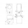 Smeg LB2T102IT lavatrice Libera installazione Caricamento frontale 10 kg 1200 Giri/min D Bianco (LB2T102IT)
