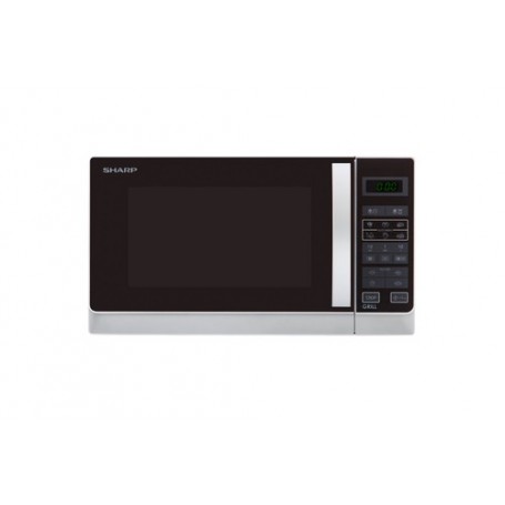 Sharp Home Appliances R742INW forno a microonde Superficie piana Microonde combinato 25 L 900 W Argento (R742INW)