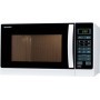 Sharp Home Appliances R-742WW forno a microonde Superficie piana Microonde con grill 25 L 900 W Nero, Bianco (R-742WW)