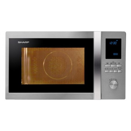 Sharp Home Appliances R-982STWE Superficie piana Microonde combinato 42 L 1000 W Acciaio inossidabile (R982STWE)