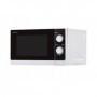 Sharp Home Appliances R-200WW Superficie piana Solo microonde 20 L 800 W Nero, Bianco (18100088)
