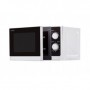 Sharp Home Appliances R-200WW Superficie piana Solo microonde 20 L 800 W Nero, Bianco (18100088)