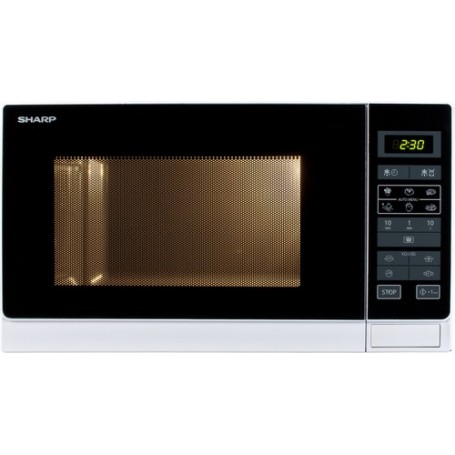 Sharp Home Appliances R-342(IN)W Superficie piana 25 L 900 W Argento (R-342INW)