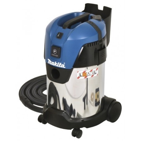 Makita VC3011L estrattore di polvere Nero, Blu, Bianco 30 L 2000 W (VC3011L)