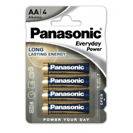 Panasonic LR6EPS/4BP batteria per uso domestico Batteria monouso Stilo AA Alcalino (C200206)
