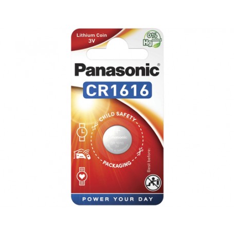 Panasonic CR-1616EL/1B batteria per uso domestico Batteria monouso CR1616 Litio (C301616)