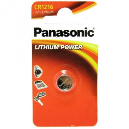 Panasonic Lithium Power Batteria monouso CR1216 Litio (C301216)