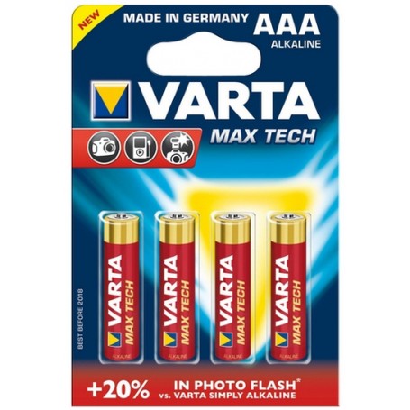 Varta 4x 1.5V AAA Batteria monouso Mini Stilo AAA Alcalino (4703101404)