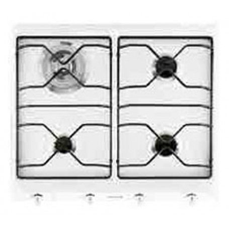 Smeg SRV564EB7 piano cottura Bianco Da incasso Gas 4 Fornello(i) (SRV564EB7)