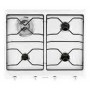Smeg SRV564EB7 piano cottura Bianco Da incasso Gas 4 Fornello(i) (SRV564EB7)
