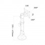 Neomounts by Newstar Supporto da scrivania per monitor (FPMA-D025SILVER)