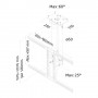 Neomounts by Newstar Supporto da soffitto per TV (PLASMA-C100)