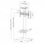Neomounts by Newstar Mobiletto per TV (PLASMA-M1700ES)