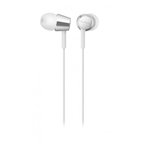 Sony MDR-EX155AP Cuffia Auricolare Connettore 3.5 mm Bianco (MDREX15APW.CE7)