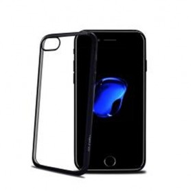 Celly LASER800BE custodia per cellulare 11,9 cm (4.7") Cover Nero, Trasparente (LASER800BE)