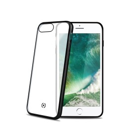 Celly Laser Matt custodia per cellulare Cover Nero, Trasparente (LASERMATT800BK)