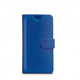 Celly WALLYUNILBL custodia per cellulare 11,4 cm (4.5") Custodia a borsellino Blu (WALLYUNILBL)