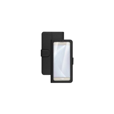 Celly Unica View custodia per cellulare 11,4 cm (4.5") Custodia a libro Nero (UNICAVIEWLBK)