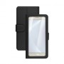 Celly Unica View custodia per cellulare 11,4 cm (4.5") Custodia a libro Nero (UNICAVIEWLBK)