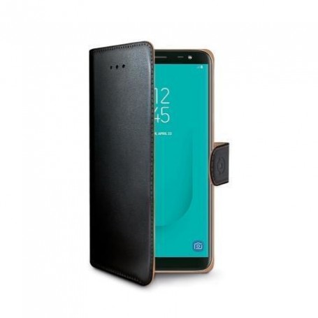 Celly WALLY758 custodia per cellulare 14,2 cm (5.6") Custodia a borsellino Nero (WALLY758)