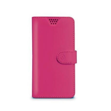 Celly Wally Unica custodia per cellulare 15,2 cm (6") Custodia a borsellino Fucsia (WALLYUNIXXXLFX)