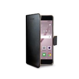 Celly WALLY622 custodia per cellulare 14 cm (5.5") Custodia a borsellino Nero (WALLY622)