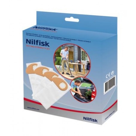 Nilfisk 81943048 Aspiratore a cilindro Sacchetto per la polvere (5715492144419)