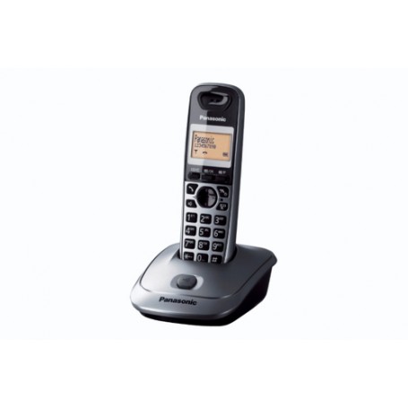 Panasonic KX-TG2511JTT telefono Telefono DECT Identificatore di chiamata Titanio (KX-TG2511JTT)