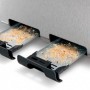 Bosch TAT7S45 tostapane 4 fetta/e 1800 W Nero, Acciaio inossidabile (TAT7S45)