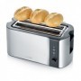 Severin AT 2590 tostapane 2 fetta/e 1400 W Nero, Argento (AT 2590)