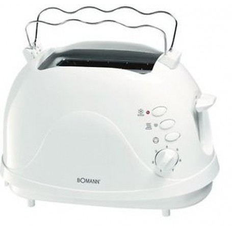Bomann TA 246 CB 2 fetta/e 700 W Bianco (602 460)