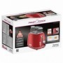 ProfiCook PC-TA 1193 2 fetta/e 815 W Rosso, Acciaio inossidabile (P501193)