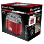 Russell Hobbs Retro Ribbon 2 fetta/e 1300 W Rosso (21680-56)