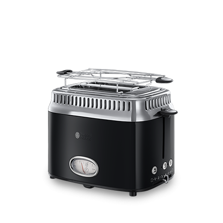 Russell Hobbs 21681-56 tostapane 2 fetta/e 1300 W Nero (21681-56)