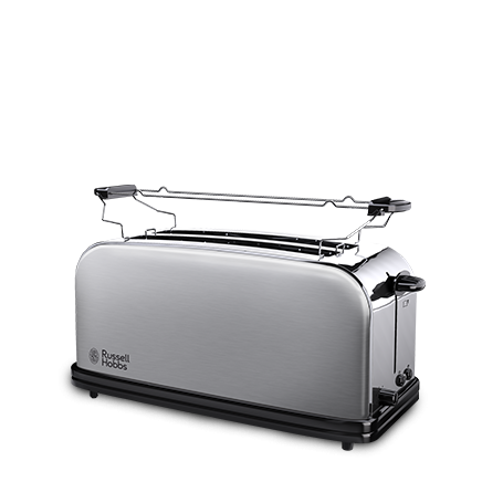 Russell Hobbs 23610-56 tostapane 4 fetta/e Nero, Acciaio inossidabile (23610-56)