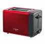Bosch TAT4P424DE tostapane 2 fetta/e 970 W Nero, Rosso (TAT4P424DE)