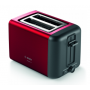 Bosch TAT3P424DE tostapane 2 fetta/e 970 W Nero, Rosso (TAT3P424DE)