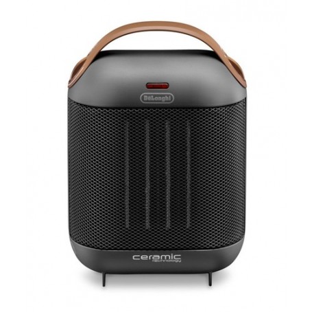 De’Longhi HFX30C18.AG Interno Nero, Grigio 1800 W Riscaldatore ambiente elettrico con ventilatore (0114571025)