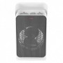 Unold 86450 stufetta elettrica Interno Grigio, Bianco 2000 W Riscaldatore ambiente elettrico con ventilatore (86450)